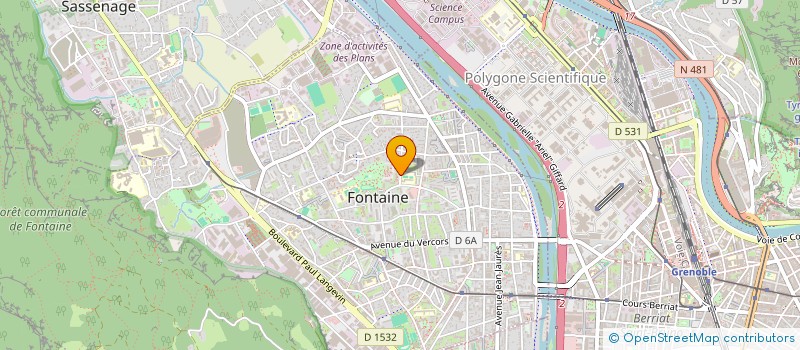 localisation de l'entreprise MONSIEUR NICOLAS GILLET  FONTAINE