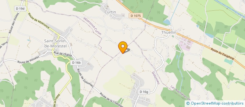 localisation de l'entreprise MONSIEUR NICOLAS GILLOT-GIBAULT  DOLOMIEU