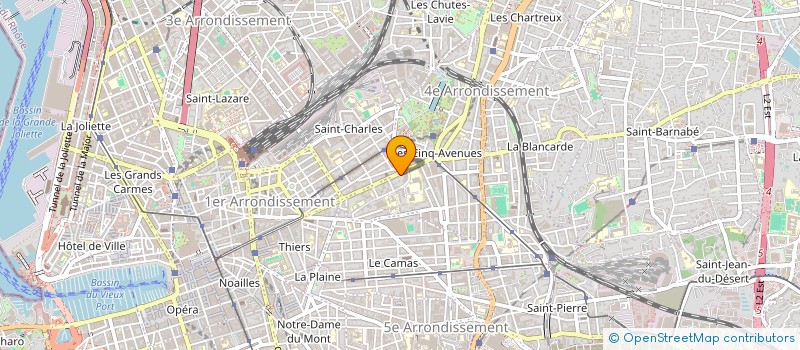localisation de l'entreprise MONSIEUR NICOLAS GILLY à MARSEILLE