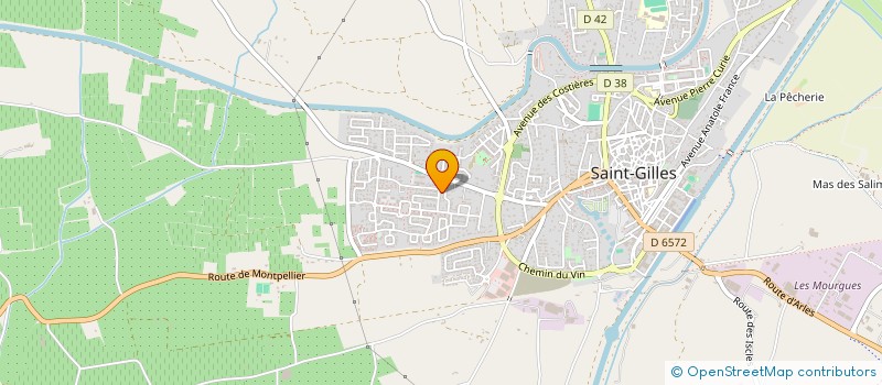 localisation de l'entreprise MONSIEUR NICOLAS GIMENEZ  SAINT-GILLES