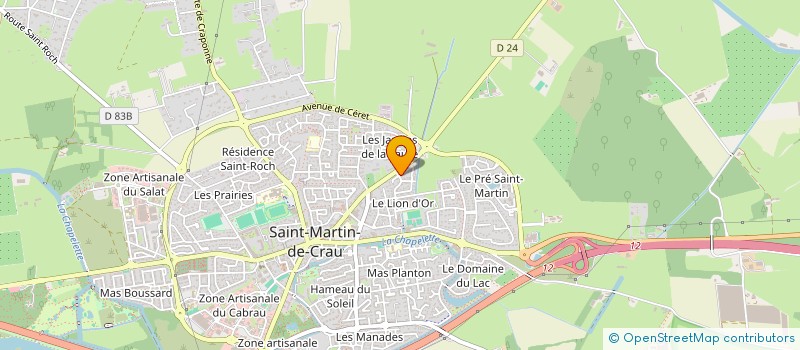 localisation de l'entreprise MONSIEUR NICOLAS GIRARD à SAINT-MARTIN-DE-CRAU
