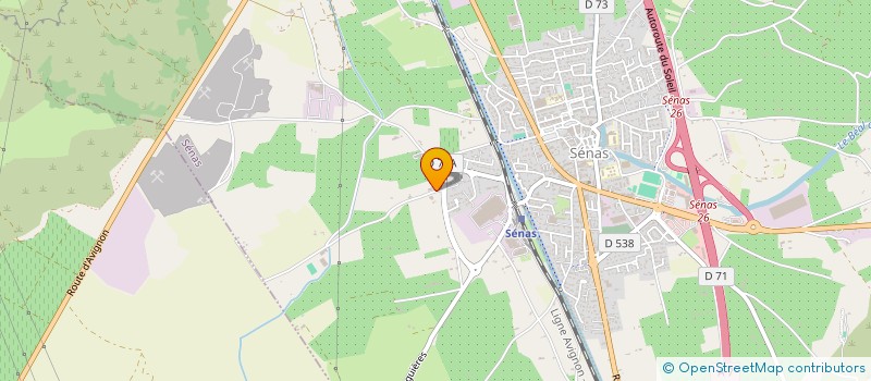 localisation de l'entreprise MONSIEUR NICOLAS GIRARD DE COURTILLES  SENAS