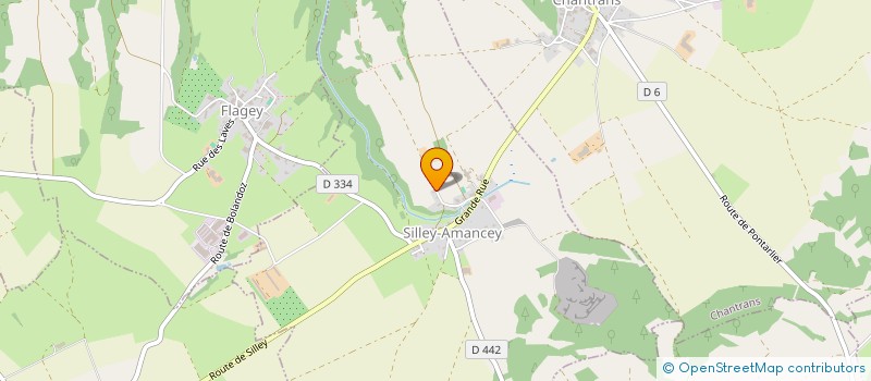 localisation de l'entreprise MONSIEUR NICOLAS GIRARDIN  FLAGEY