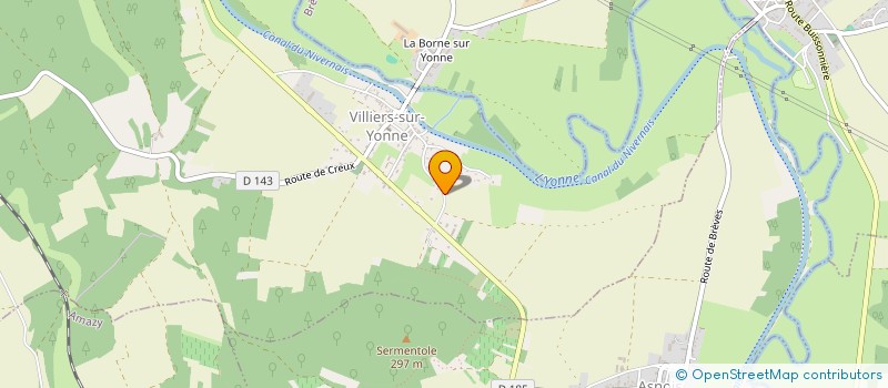 localisation de l'entreprise MONSIEUR NICOLAS GIRAULT à VILLIERS-SUR-YONNE