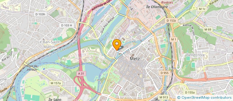 localisation de l'entreprise MONSIEUR NICOLAS GIRELLI  METZ