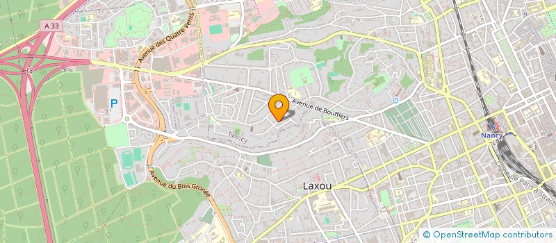 localisation de l'entreprise MONSIEUR NICOLAS GIRERD à NANCY