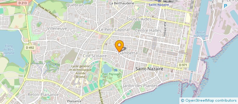 localisation de l'entreprise MONSIEUR NICOLAS GLAUSER  SAINT-NAZAIRE