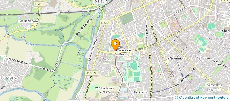 localisation de l'entreprise MONSIEUR NICOLAS GLEBEAU à CAEN