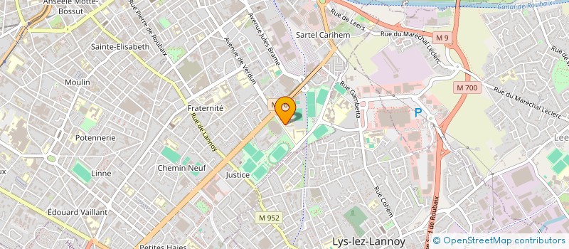 localisation de l'entreprise MONSIEUR NICOLAS GODEAU à ROUBAIX