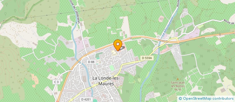 localisation de l'entreprise MONSIEUR NICOLAS GODTS à LA LONDE-LES-MAURES