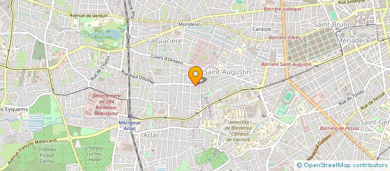 localisation de l'entreprise MONSIEUR NICOLAS GOMEZ  MERIGNAC