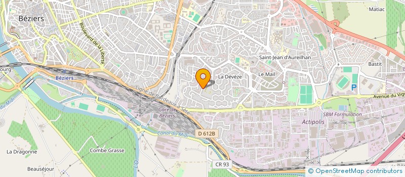 localisation de l'entreprise MONSIEUR NICOLAS GOMEZ  ABEILHAN