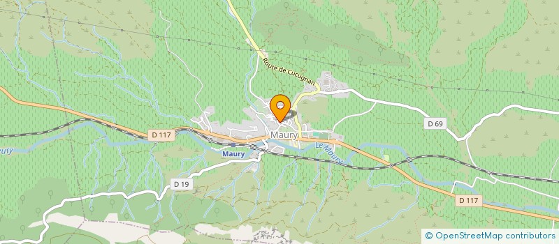 localisation de l'entreprise MONSIEUR NICOLAS GOMEZ  MAURY