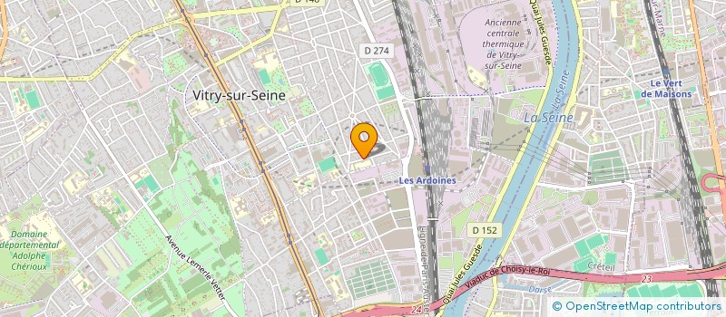 localisation de l'entreprise MONSIEUR NICOLAS GONCALVES à VITRY-SUR-SEINE