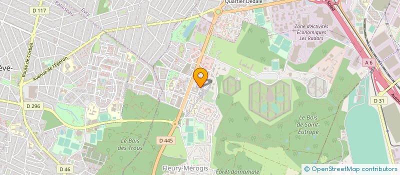 localisation de l'entreprise MONSIEUR NICOLAS GONIOS à FLEURY-MEROGIS