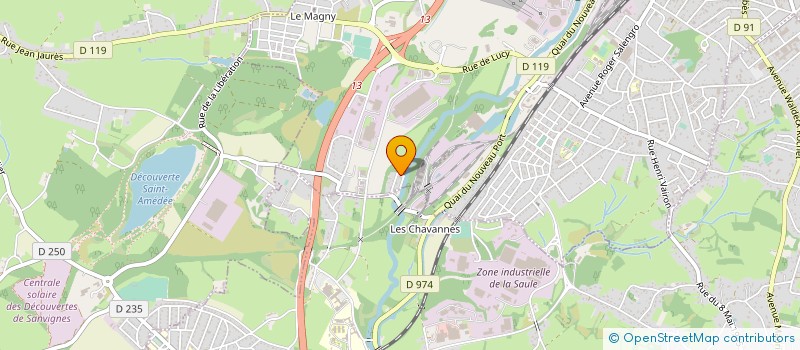 localisation de l'entreprise MONSIEUR NICOLAS GONNACHON  GOURDON