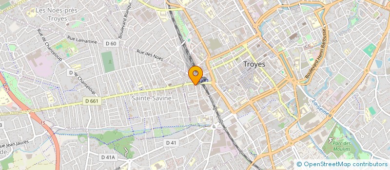 localisation de l'entreprise MONSIEUR NICOLAS GONTIER à TROYES