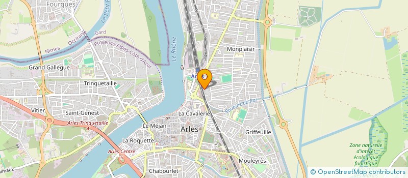 localisation de l'entreprise MONSIEUR NICOLAS GONZALEZ  ARLES