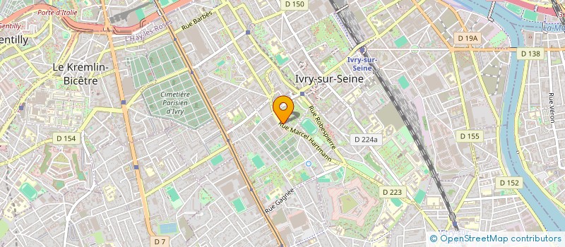 localisation de l'entreprise MONSIEUR NICOLAS GORAGUER  IVRY-SUR-SEINE