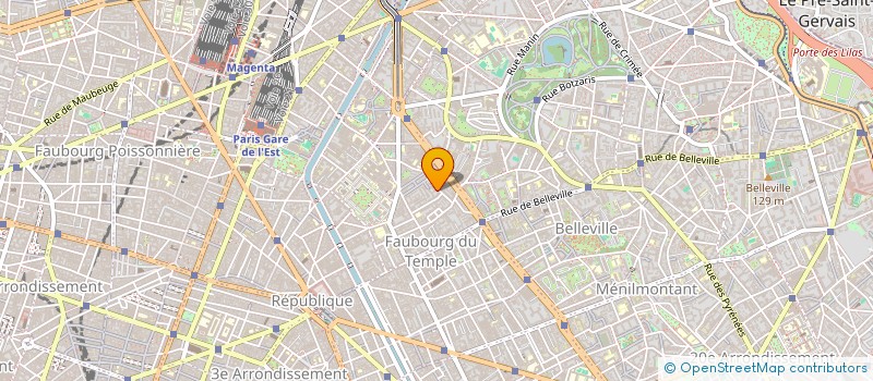localisation de l'entreprise MONSIEUR NICOLAS GORDON  PARIS