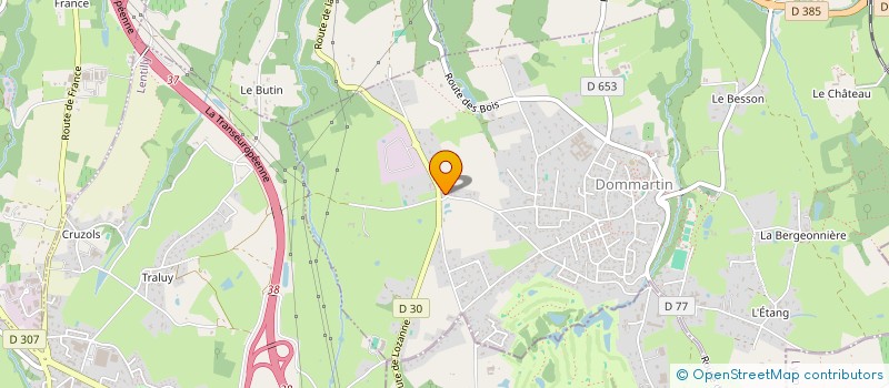 localisation de l'entreprise MONSIEUR NICOLAS GORI  DOMMARTIN