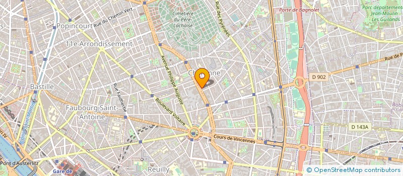 localisation de l'entreprise MONSIEUR NICOLAS GOSSELIN  PARIS