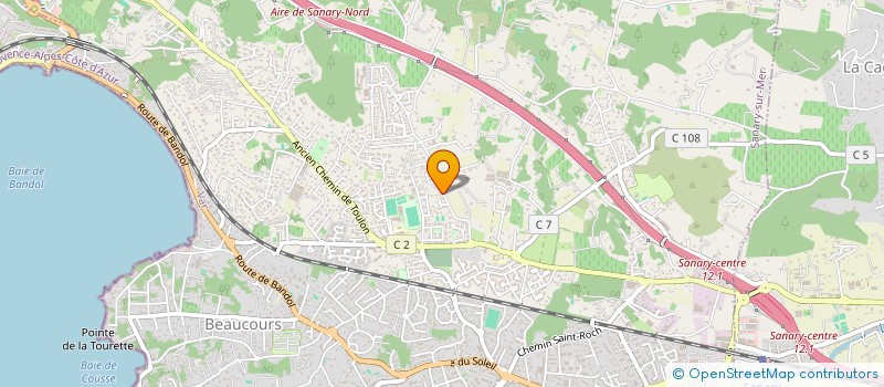 localisation de l'entreprise MONSIEUR NICOLAS GOTOVAC  SANARY-SUR-MER