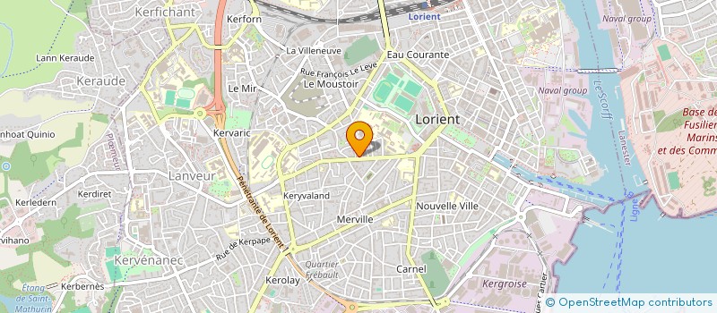 localisation de l'entreprise MONSIEUR NICOLAS GOTTARDO  LORIENT