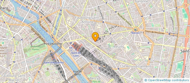 localisation de l'entreprise MONSIEUR NICOLAS GOTTI  PARIS