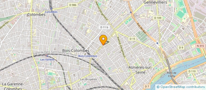 localisation de l'entreprise MONSIEUR NICOLAS GOUBET à ASNIERES-SUR-SEINE