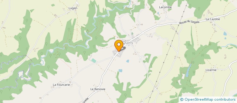 localisation de l'entreprise MONSIEUR NICOLAS GOUBIOUD à SAUVETERRE-DE-ROUERGUE