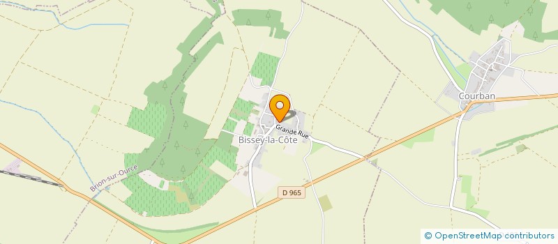 localisation de l'entreprise MONSIEUR NICOLAS GOUDIER à BISSEY-LA-COTE