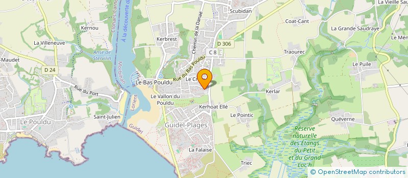 localisation de l'entreprise MONSIEUR NICOLAS GOUELLO  GUIDEL