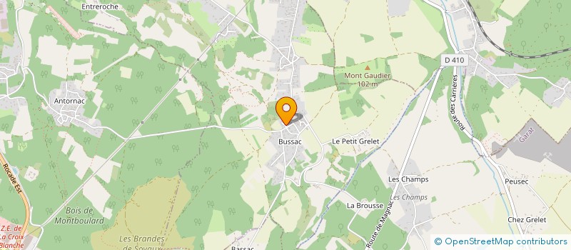 localisation de l'entreprise MONSIEUR NICOLAS GOULARD à MAGNAC-SUR-TOUVRE