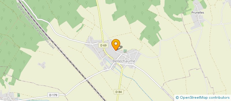 localisation de l'entreprise MONSIEUR NICOLAS GOULLEY  BELLECHAUME