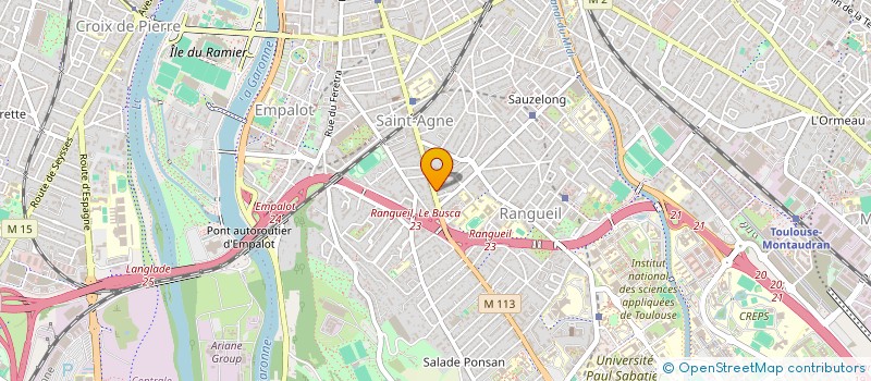 localisation de l'entreprise MONSIEUR NICOLAS GOURDAIN à TOULOUSE