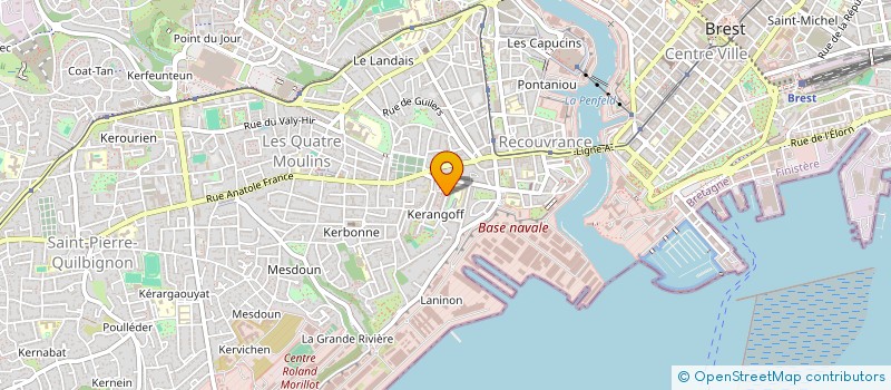 localisation de l'entreprise MONSIEUR NICOLAS GOUSSAIN à BREST