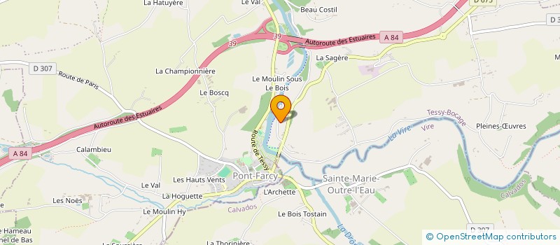 localisation de l'entreprise MONSIEUR NICOLAS GOUTORBE  CREST