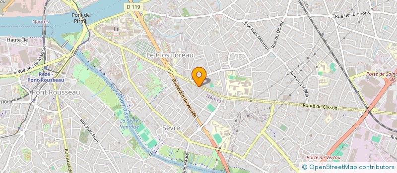 localisation de l'entreprise MONSIEUR NICOLAS GOUYETTE à NANTES