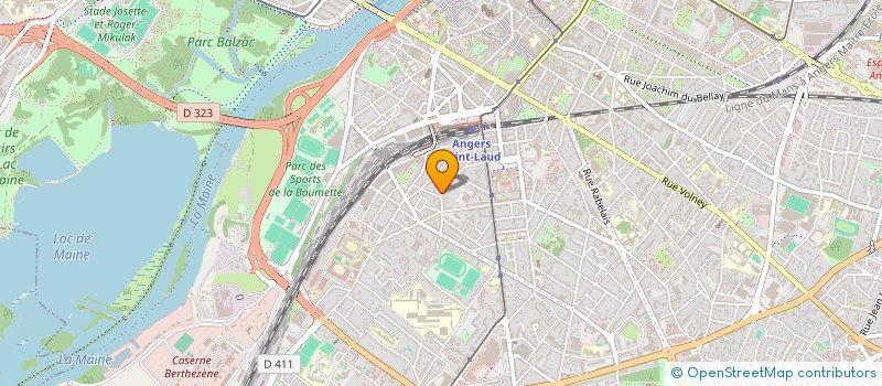 localisation de l'entreprise MONSIEUR NICOLAS GOYARD  LES GARENNES SUR LOIRE