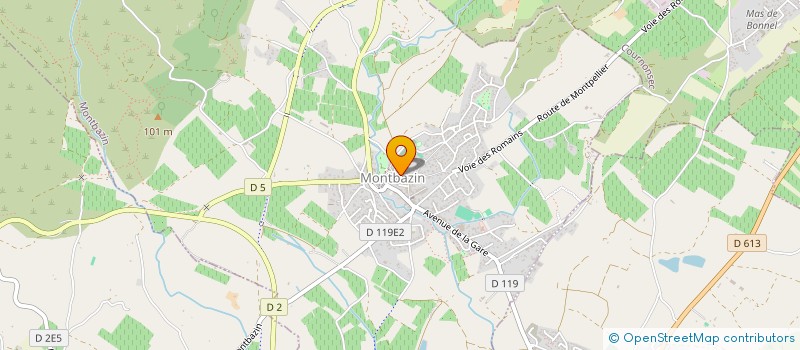 localisation de l'entreprise MONSIEUR NICOLAS GRANGIER  BOUZIGUES