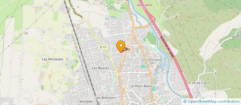 localisation de l'entreprise MONSIEUR NICOLAS GRANOUX  SALON-DE-PROVENCE