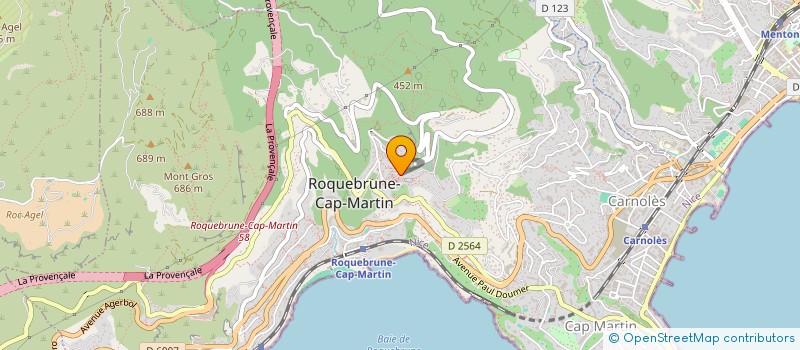 localisation de l'entreprise MONSIEUR NICOLAS GRAZI à ROQUEBRUNE-CAP-MARTIN