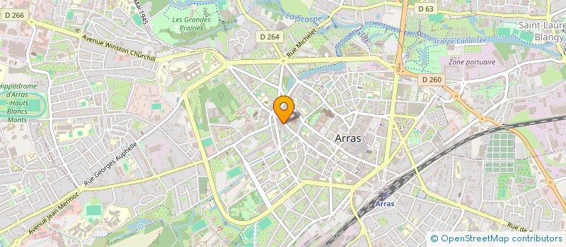 localisation de l'entreprise MONSIEUR NICOLAS GRECO à ARRAS
