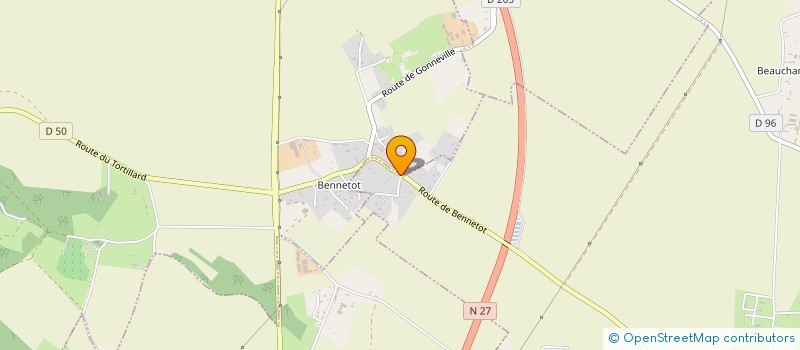 localisation de l'entreprise MONSIEUR NICOLAS GRENECHE  HEUGLEVILLE-SUR-SCIE