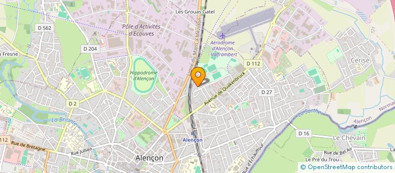 localisation de l'entreprise MONSIEUR NICOLAS GRENIER à ALENCON