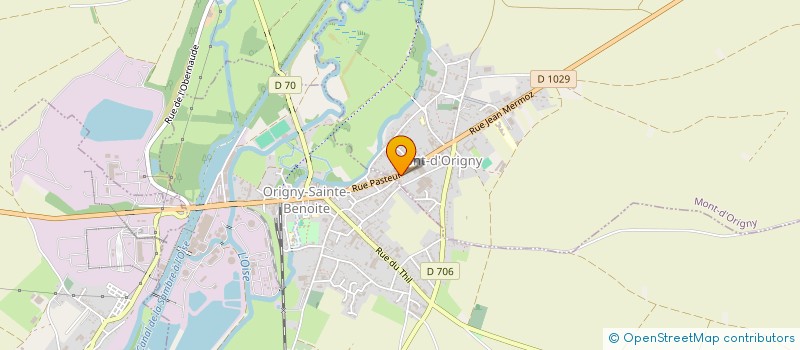 localisation de l'entreprise MONSIEUR NICOLAS GRESSIER  MONT-D'ORIGNY