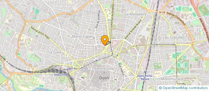 localisation de l'entreprise MONSIEUR NICOLAS GREY à DIJON