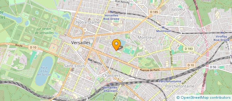 localisation de l'entreprise MONSIEUR NICOLAS GRICOURT à VERSAILLES