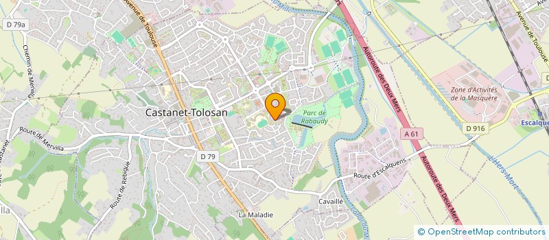 localisation de l'entreprise MONSIEUR NICOLAS GRIECO à CASTANET-TOLOSAN